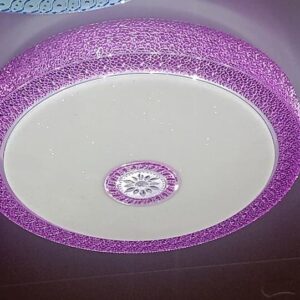 Full moon. Ceiling light.