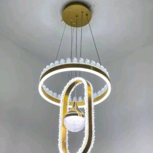 Lux chandelier.