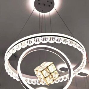 Tri colour hanging light