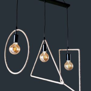 Ceiling light.