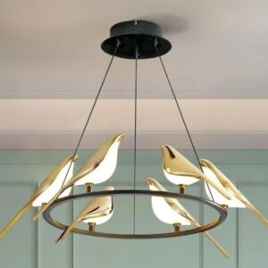 Ceiling light.